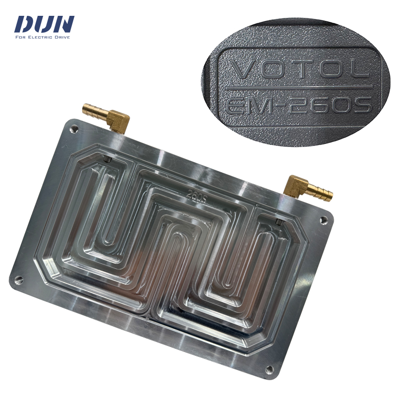 Fardriver Nd72850 Controller - CNC aangepaste watergekoelde vloeistofkoeling bodemplaat voor
