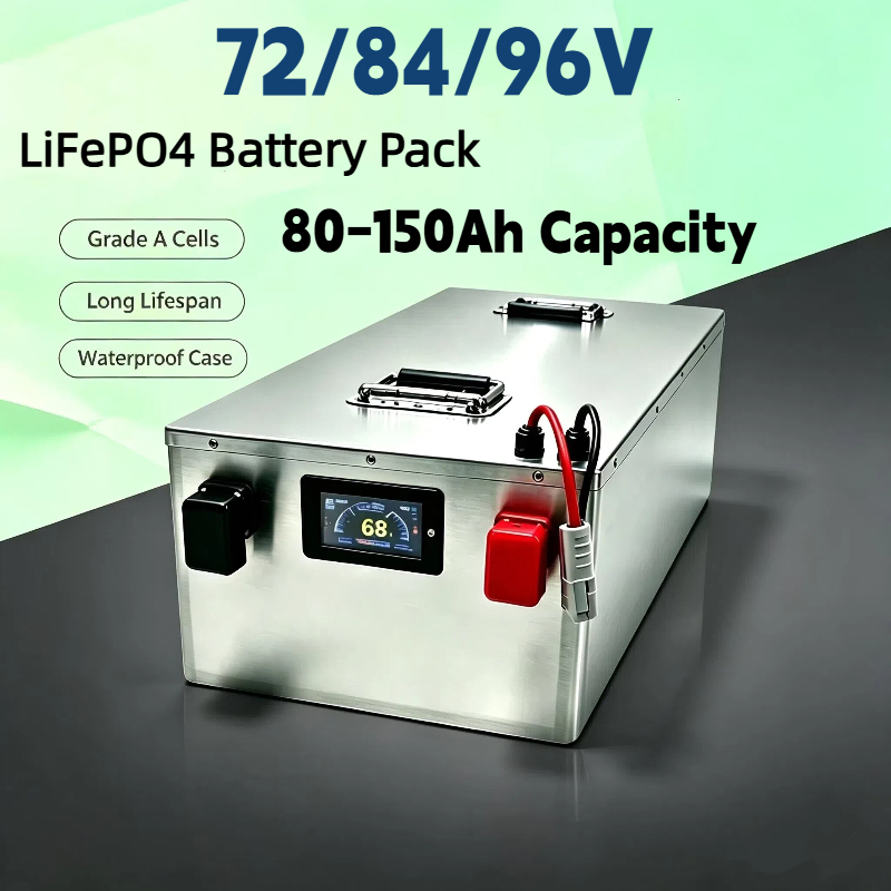 LIFEPO4 Batterijpakket met BMS - Lifepo4 72V 100Ah Battery Pack Ev recensie en prijs