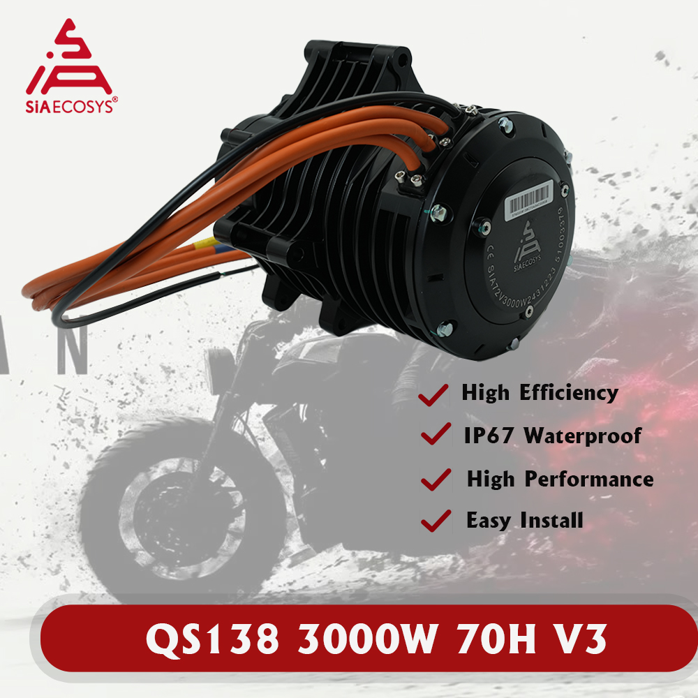QSMOTOR QS138 70H V3 3000W 750 - Fardriver Nd72850 Controller recensie en prijs